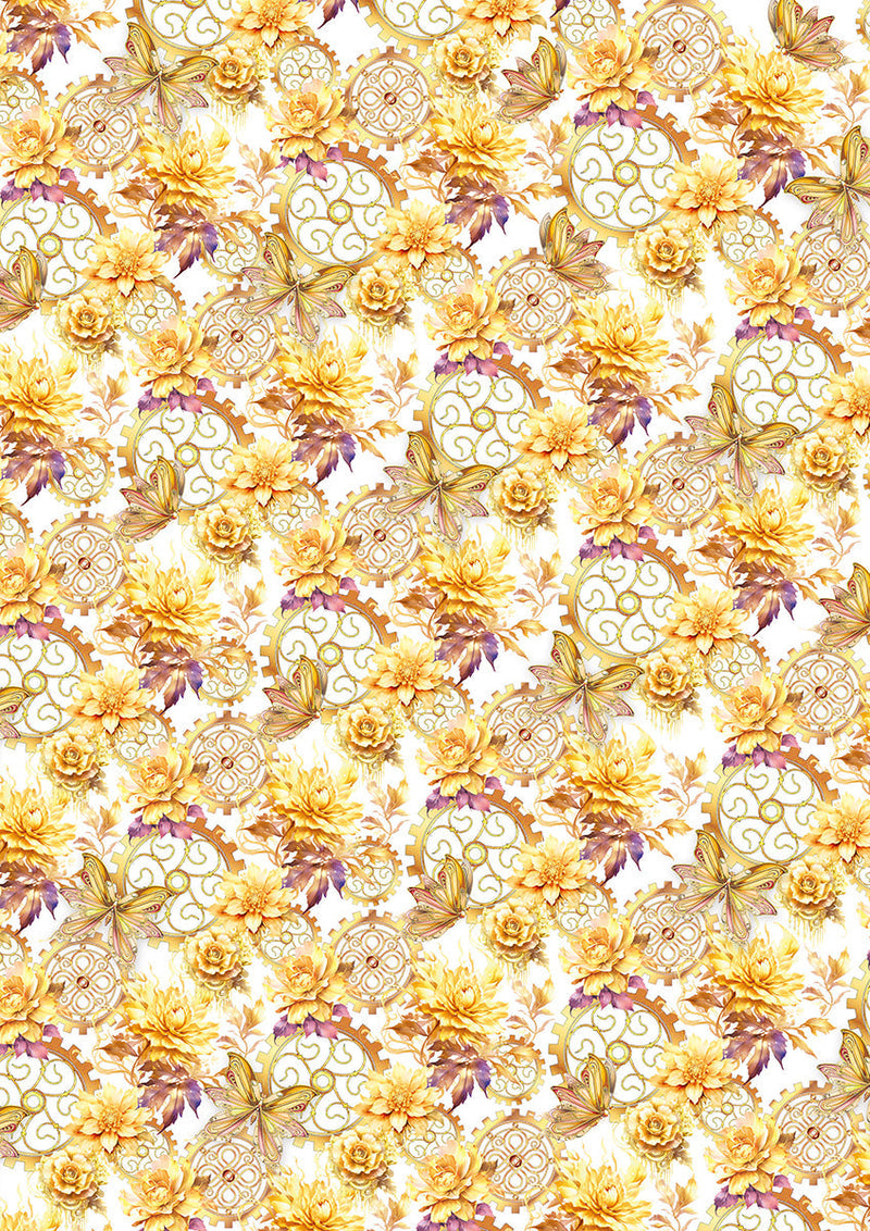 Vellum Ethereal Paper Patterns A4 6/Pkg-2