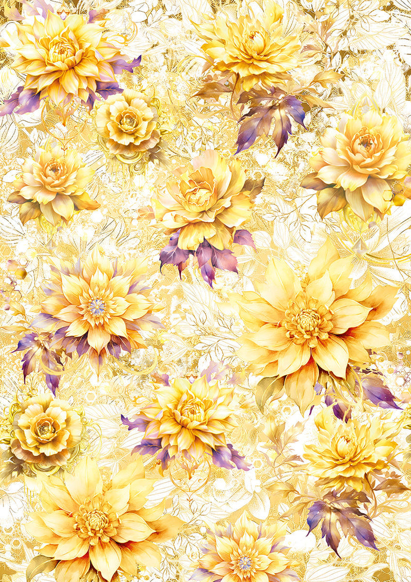 Vellum Ethereal Paper Patterns A4 6/Pkg-6