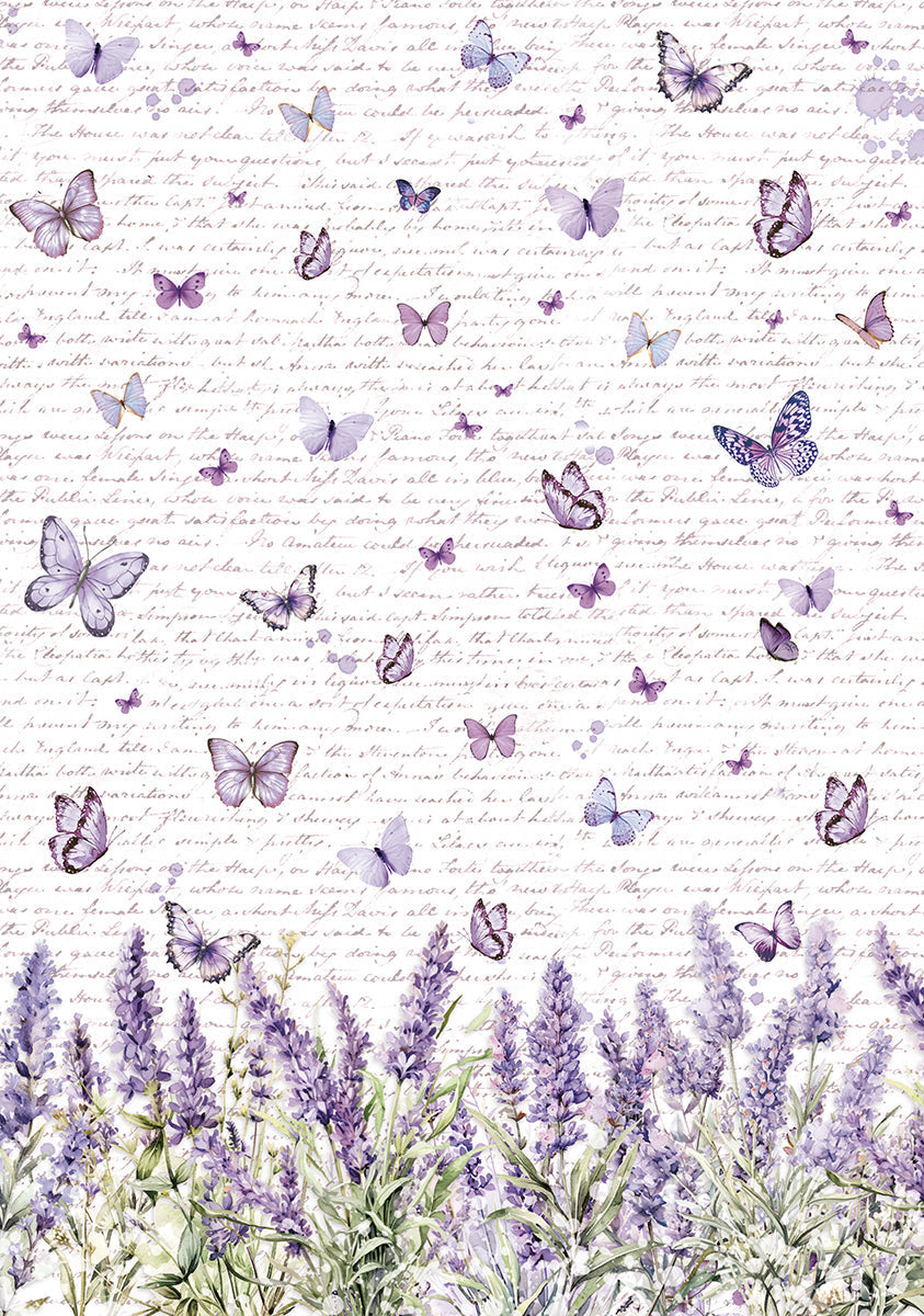 Vellum Morning In Provence Paper Patterns A4 6/Pkg-4