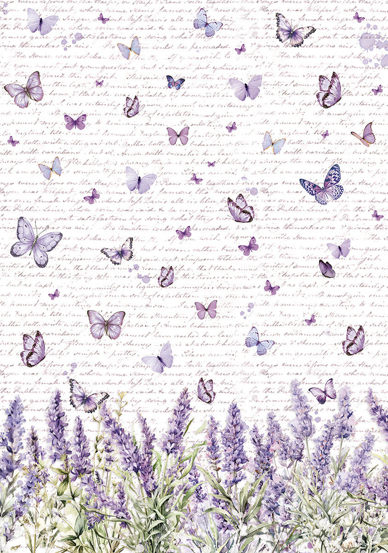 Vellum Morning In Provence Paper Patterns A4 6/Pkg-4