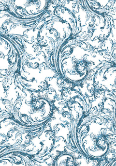Vellum Elegance of Blue Paper Patterns A4 6/Pkg-6