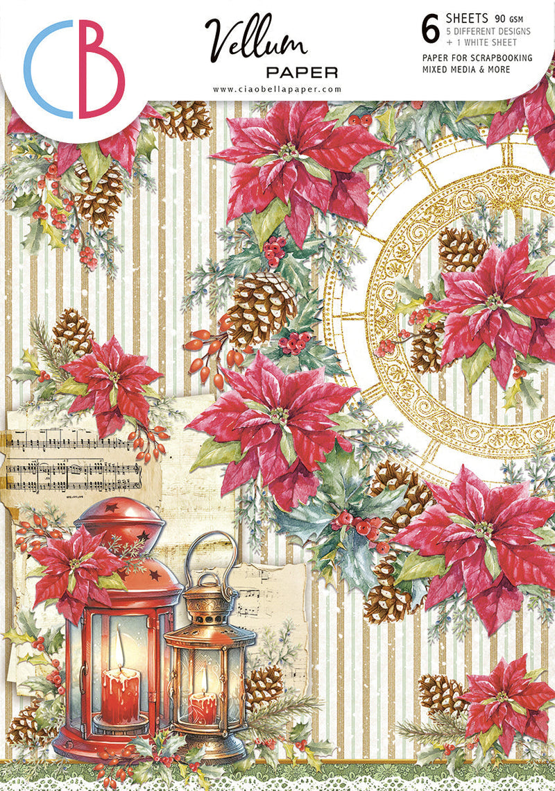 Vellum The Nutcracker Paper Patterns A4 6/Pkg-1