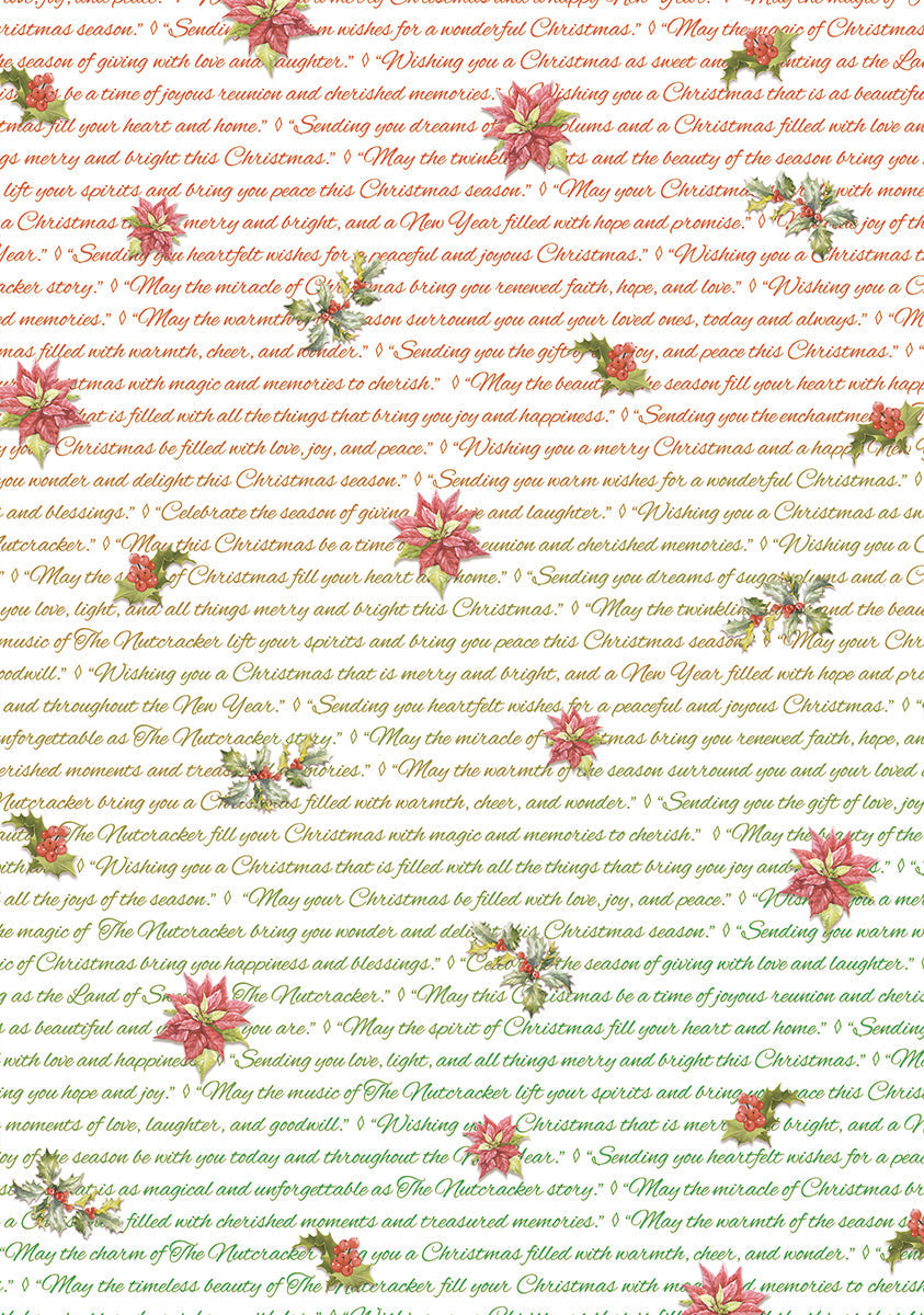 Vellum The Nutcracker Paper Patterns A4 6/Pkg-5