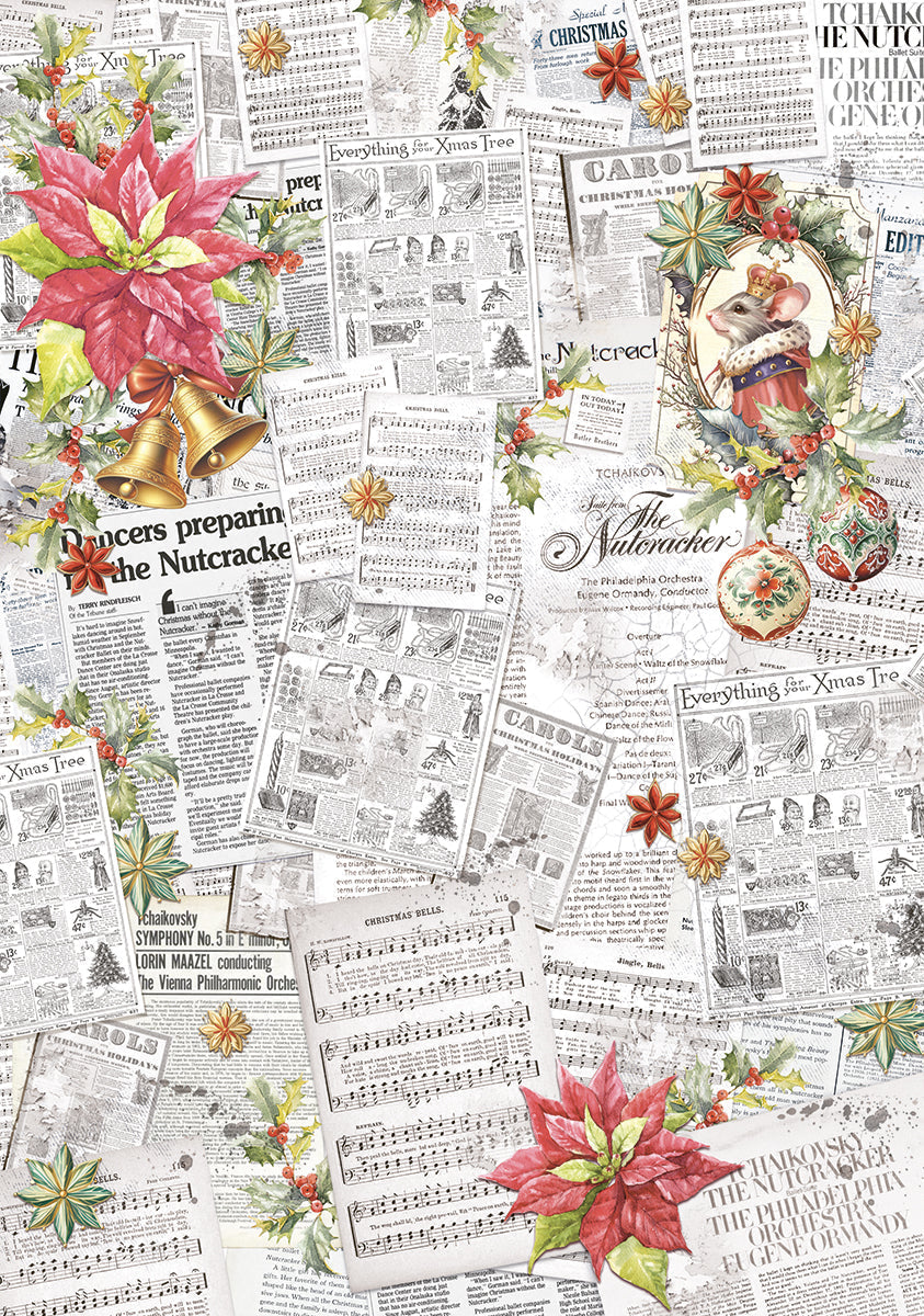 Vellum The Nutcracker Paper Patterns A4 6/Pkg-6