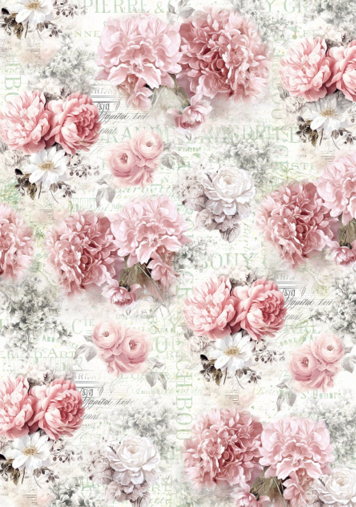 Vellum Timeless Memories Paper Patterns A4 6/Pkg-7