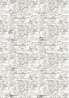 Vellum Timeless Memories Paper Patterns A4 6/Pkg-3