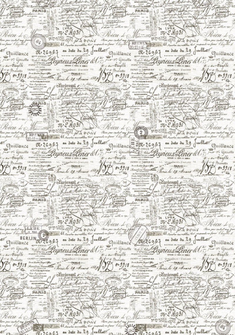Vellum Timeless Memories Paper Patterns A4 6/Pkg-3
