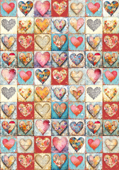 Majestic Dream Vellum Paper Patterns A4 6/Pkg-4