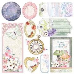 Ciao Bella Vellum Enchanted Land Fussy Cut 6"x6" 6/Pkg-7