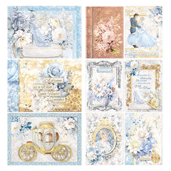 Vellum Midnight Spell Fussy Cut 6"x6" 6/Pkg-5