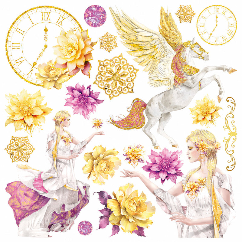 Vellum Ethereal Fussy Cut 6"x6" 6/Pkg-2