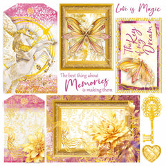 Vellum Ethereal Fussy Cut 6"x6" 6/Pkg-5
