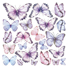 Vellum Morning In Provence Fussy Cut 6"x6" 6/Pkg-5