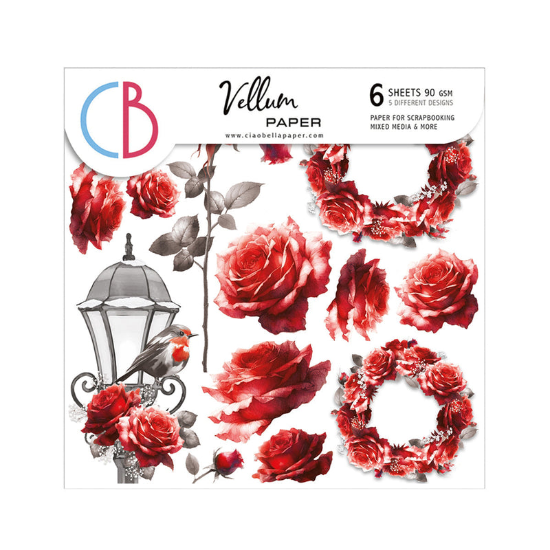 Vellum Paris Je t’aime Découpe précise 15x15 cm 6/Paquet-1