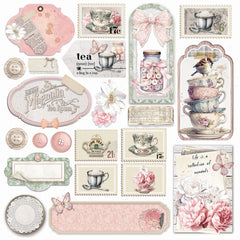 Vellum Timeless Memories Fussy Cut 6"x6" 6/Pkg-7
