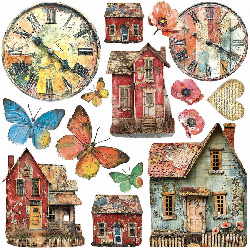 Vellum Majestic Dream para recortar 6"x6" 6/Paq.-3