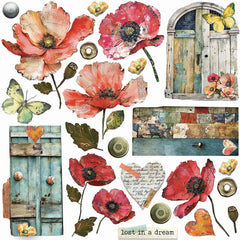 Vellum Majestic Dream para recortar 6"x6" 6/Paq.-2