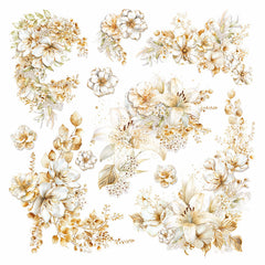 Vellum Blessing Day Fussy Cut 6"x6" 6/Pkg-2