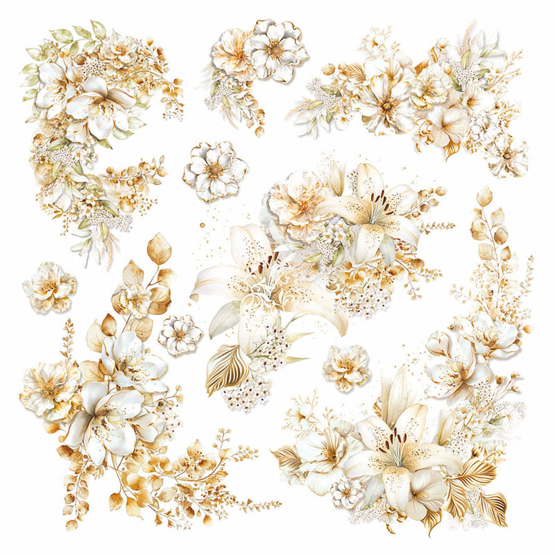 Vellum Blessing Day Fussy Cut 6"x6" 6/Pkg-2