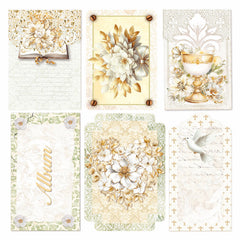 Vellum Blessing Day Fussy Cut 6"x6" 6/Pkg-6
