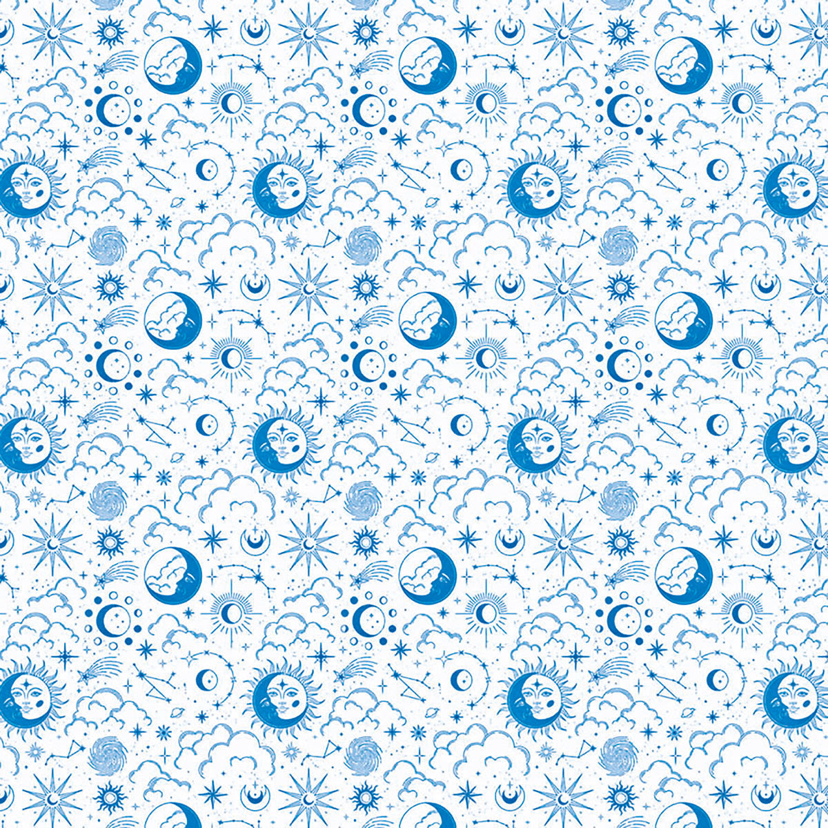 Vellum Celestial Fussy Cut 6"x6" 6/Pkg-7