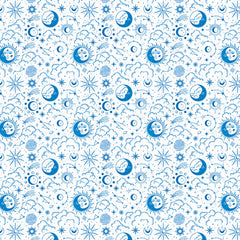 Vellum Celestial Fussy Cut 6"x6" 6/Pkg-7