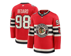 Connor Bedard Chicago Blackhawks 2025 Winter Classic Fanatics Premium Jersey-1
