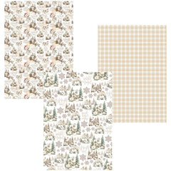 Deluxe Paper Pearl Copper & Vellum Dual Pack A4 MIXED 6/Pkg Winter Season-3