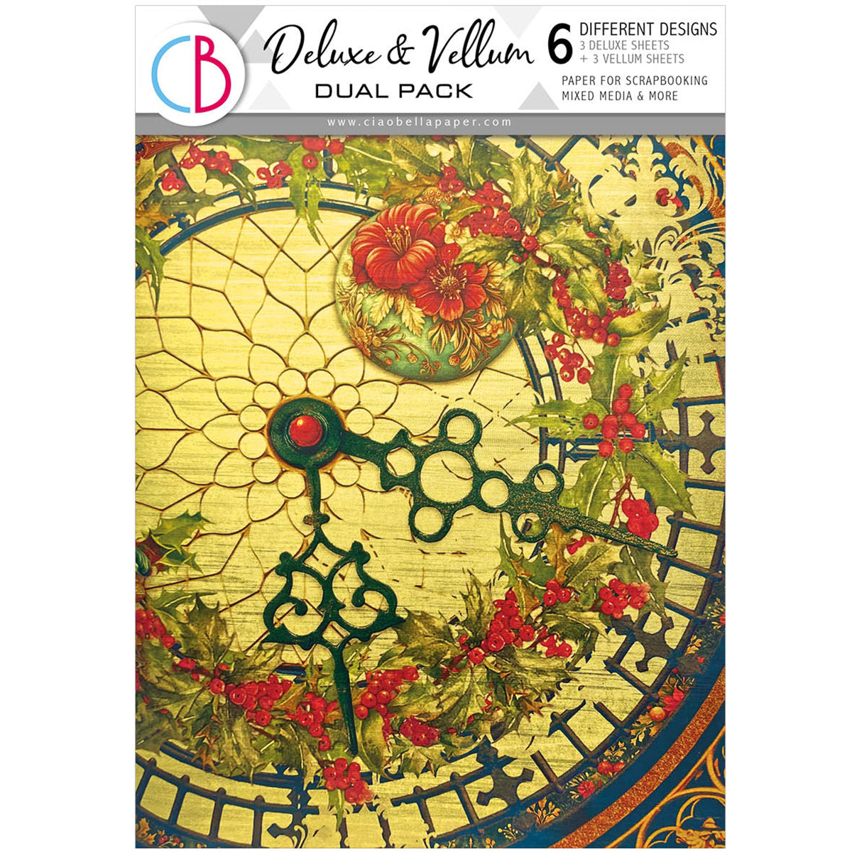 Deluxe Paper Gold & Vellum Dual Pack A4 MIXED 6/Pkg Toy Shop-1