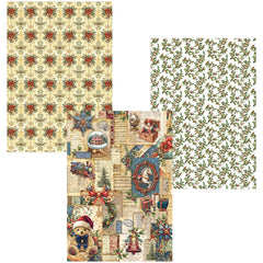 Deluxe Paper Gold & Vellum Dual Pack A4 MIXED 6/Pkg Toy Shop-3