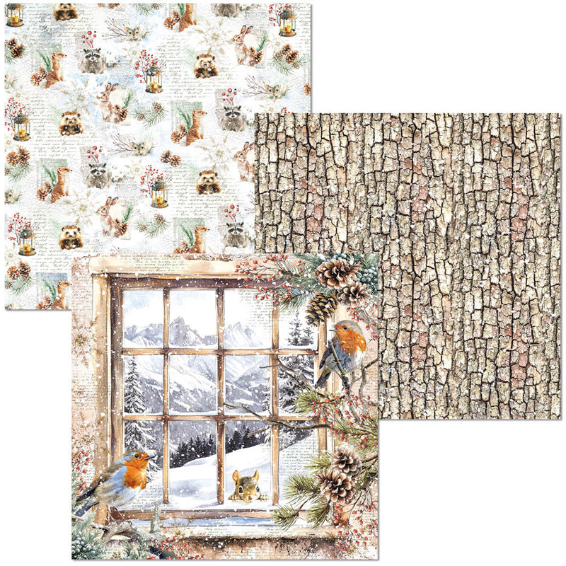 Deluxe Paper Silver & Vellum Dual Pack MIXED 6/Pkg Forest Tales-3