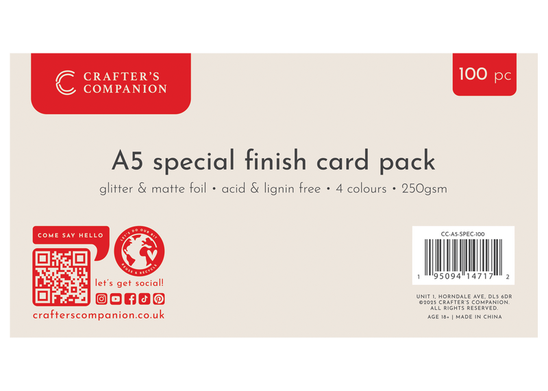 Crafter’s Companion A5 Special Finished Card – 100pk-2