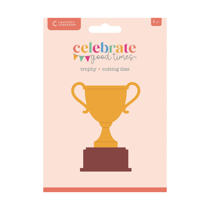 Troquel metálico de la colección Celebrate Good Times de Crafter’s Companion - Trofeo-1