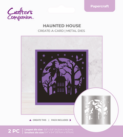 Crafter's Companion Create a Card Die Set Haunted House-1