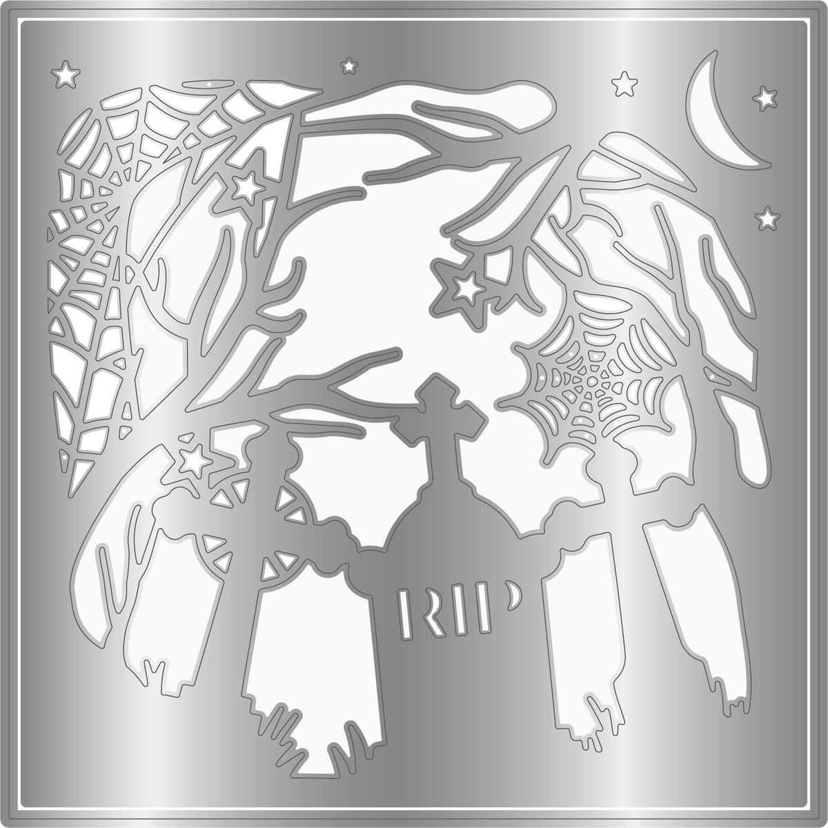 Crafter's Companion Create a Card Die Set Spooky Graveyard-2
