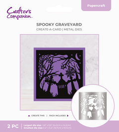 Crafter's Companion Create a Card Die Set Spooky Graveyard-1