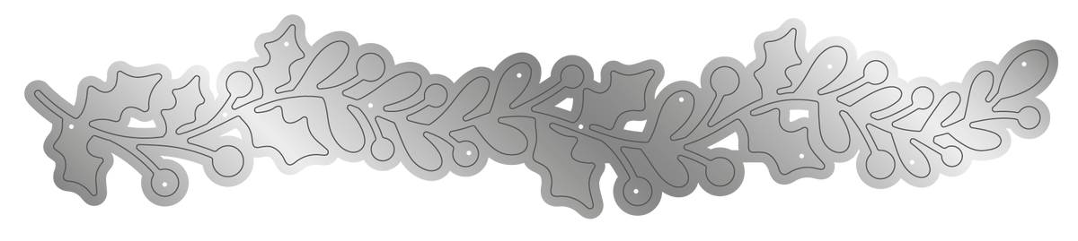 Crafter’s Companion Metal Die - Holly and Ivy-2