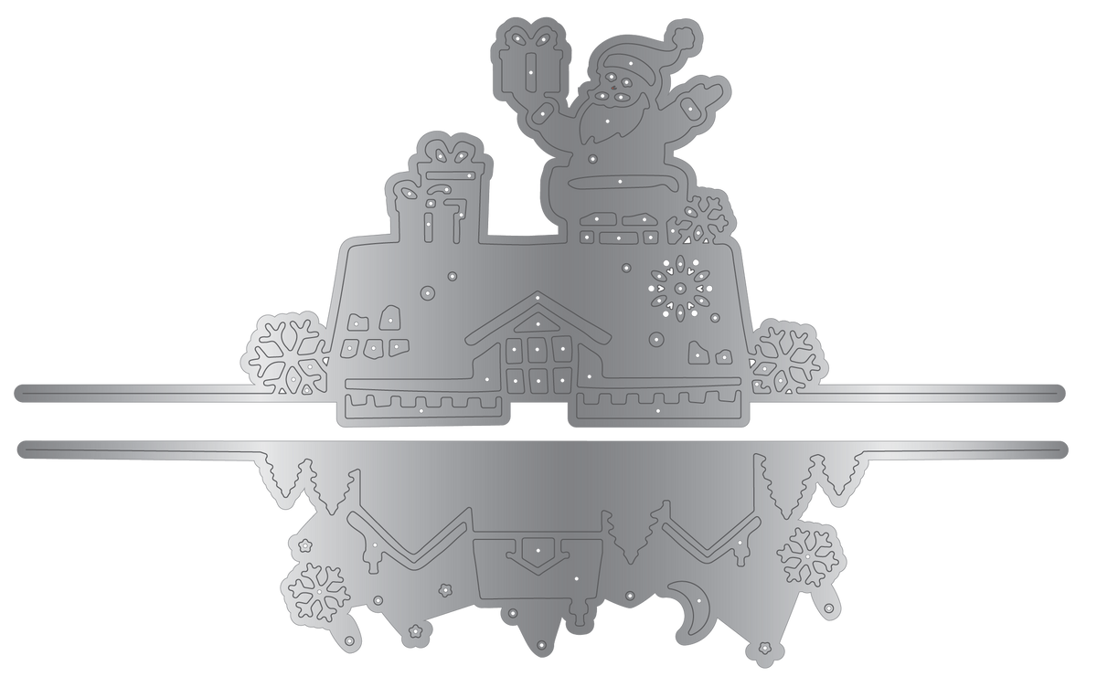 Crafter's Companion Metal Die Edge Set - On the Rooftops-2