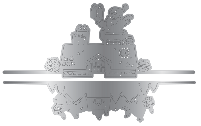 Crafter's Companion Metal Die Edge Set - On the Rooftops-2