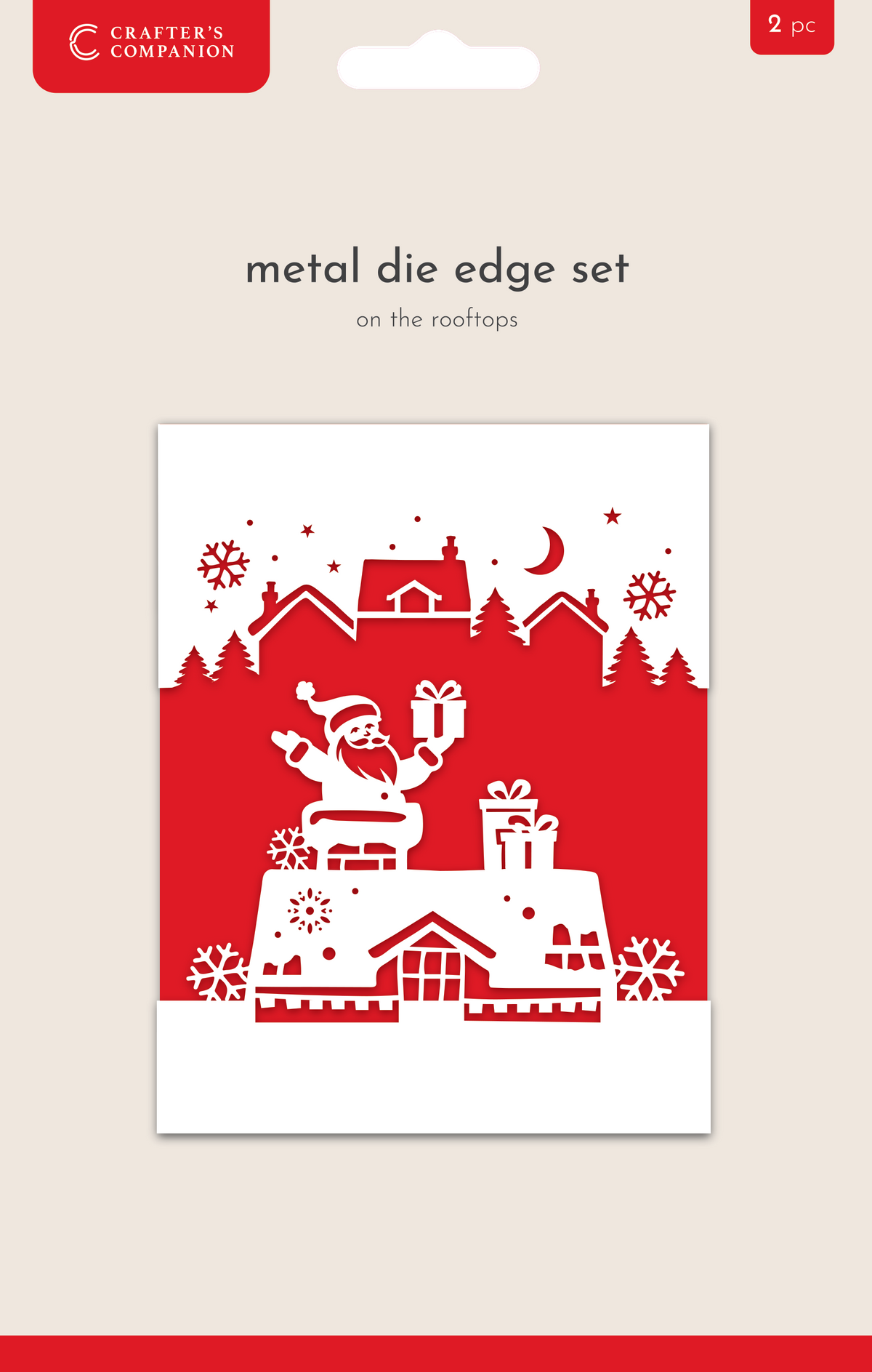 Crafter's Companion Metal Die Edge Set - On the Rooftops-1