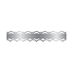 Crafters Companion Metal Die Edgeable - Scalloped Edge-2