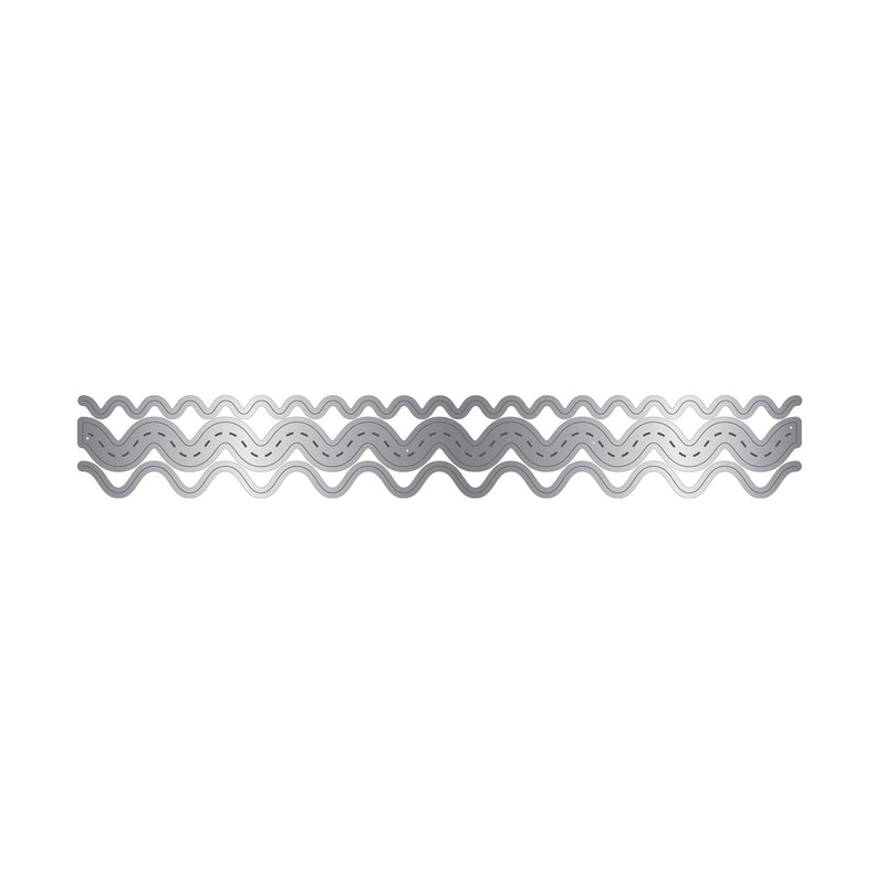 Crafters Companion Metal Die Edgeable - Waves-2