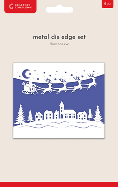 Crafter's Companion Metal Die Edge Set - Christmas Eve-1