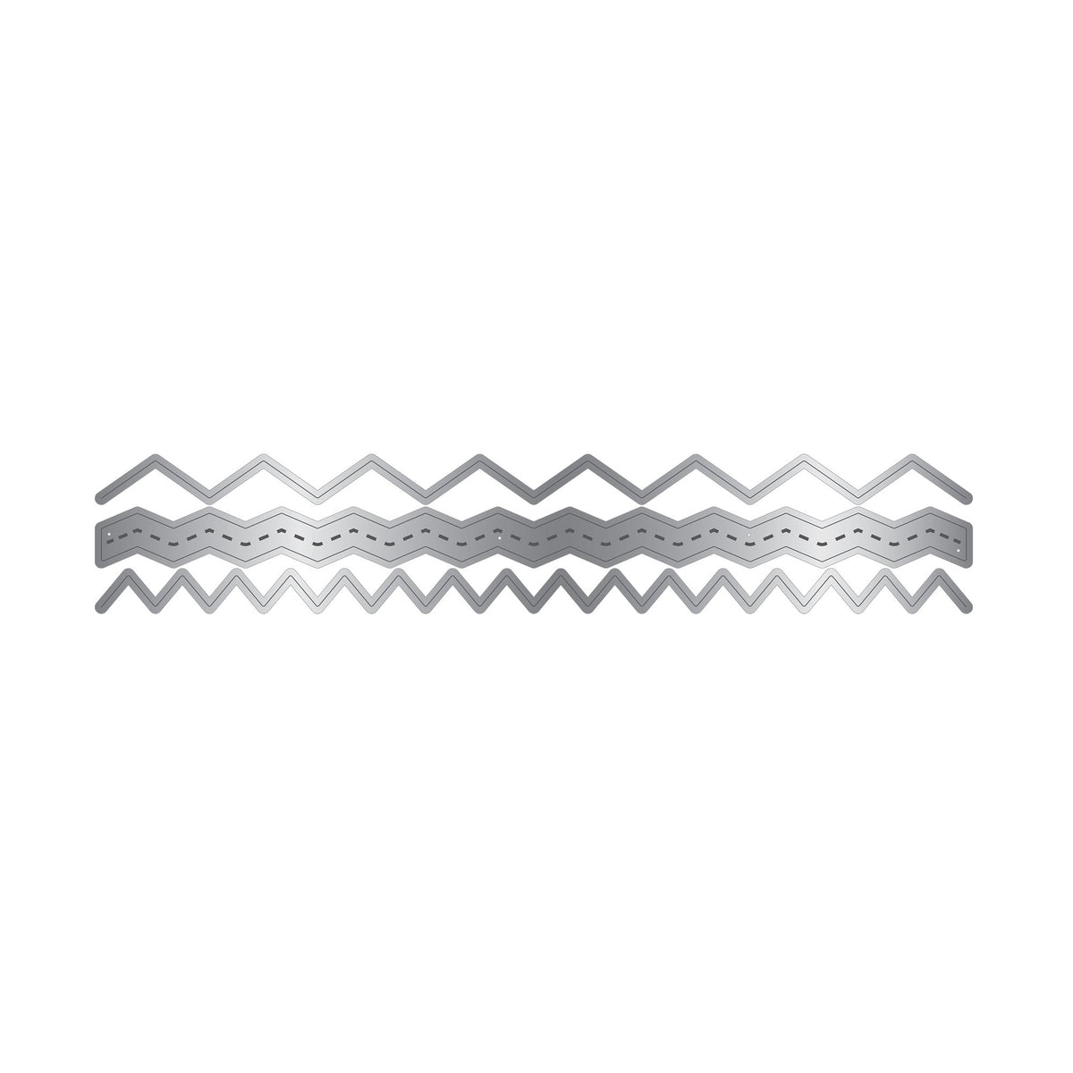 Crafters Companion Metal Die Edgeable - Zig Zag-2