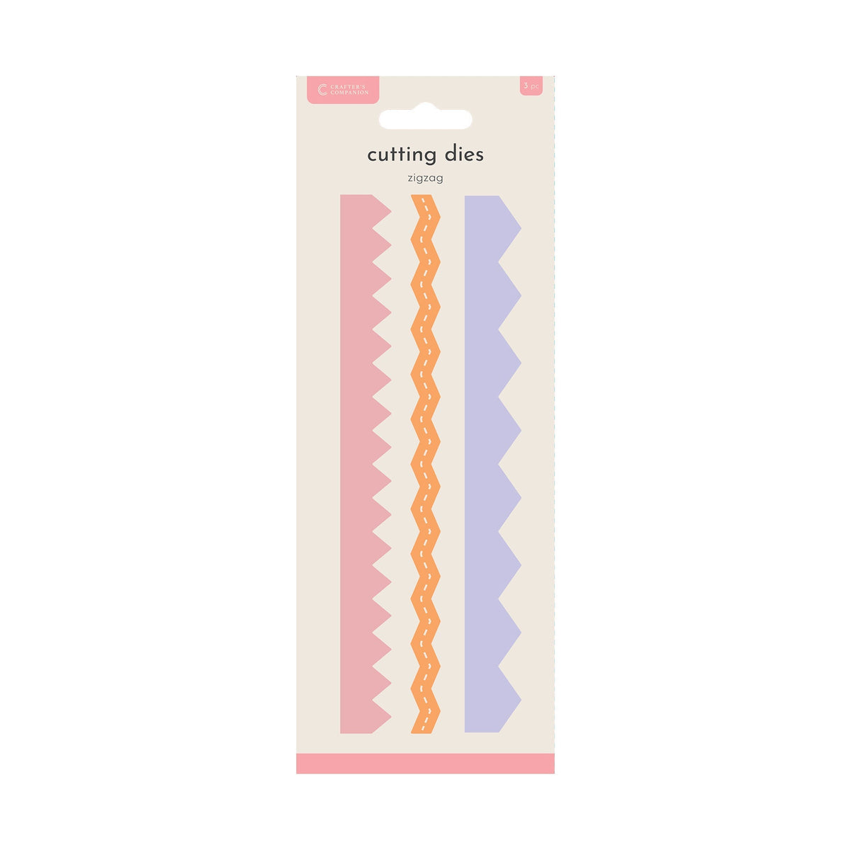 Crafters Companion Metal Die Edgeable - Zig Zag