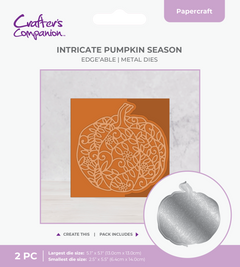 Crafter's Companion Die Set Intricate Pumpkin Season-1