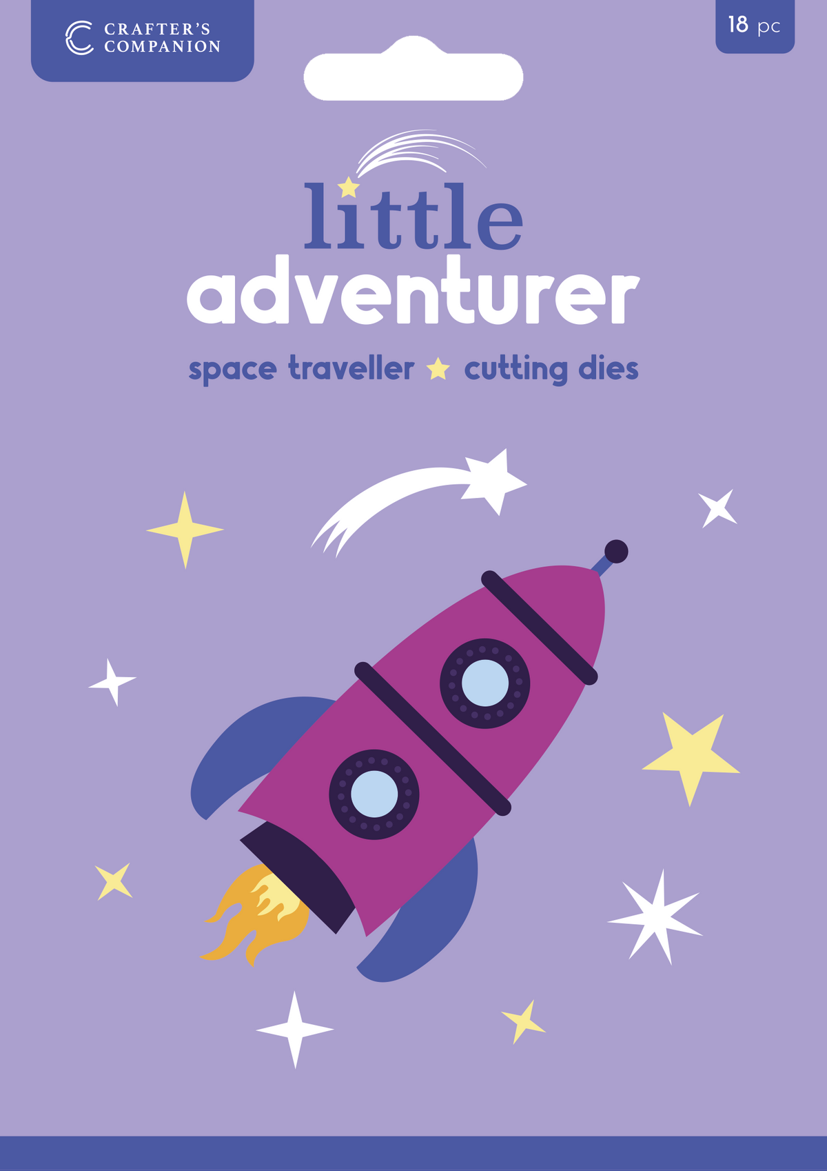 Crafters Companion Metal Die Set - Space Traveller-1