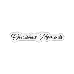 Juego de troquel de metal, sello y plantilla de Crafters Companion - Cherished Moments-3