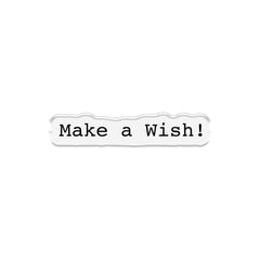 Set de troquel metálico, sello y plantilla de Crafters Companion - Make a Wish-3