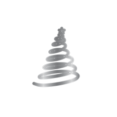 Crafters Companion Metal Die Christmas Embellishment - Christmas Tree-2